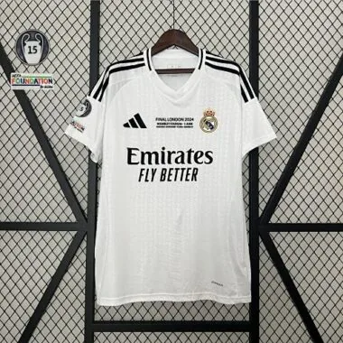 24-25 Real Madrid Home Kit With All Kind of Badges Soccer AAAAJerseys S-4XL Yupoo