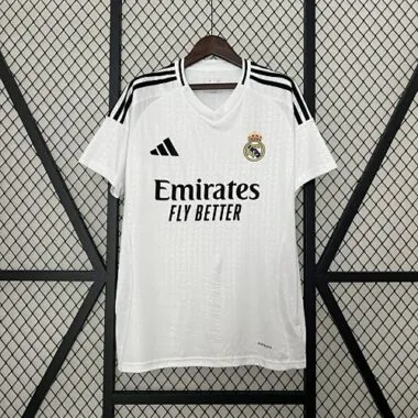 24-25 Real Madrid Home Kit With All Kind of Badges Soccer S-4XL