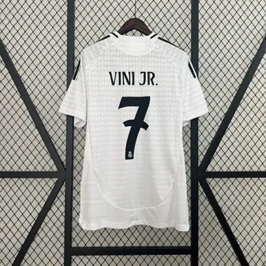 24-25 Real Madrid Home Kit With All Kind of Badges Soccer S-4XL