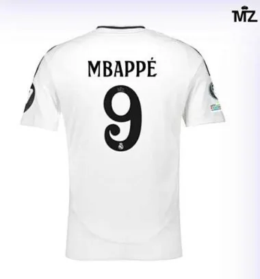 24-25 Real Madrid Home Kit With All Kind of Badges Soccer S-4XL