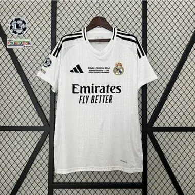 24-25 Real Madrid Home Kit With All Kind of Badges Soccer S-4XL
