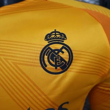 24-25 Real Madrid Away Long Sleeve Kit Player Version Shirt Sport