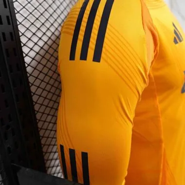 24-25 Real Madrid Away Long Sleeve Kit Player Version Shirt Sport