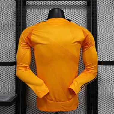 24-25 Real Madrid Away Long Sleeve Kit Player Version Shirt Sport