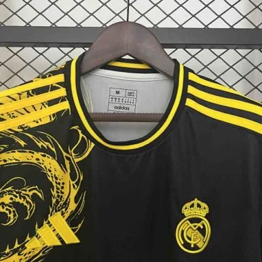 24-25 Real Madrid Yellow Dragon Kit Special Edition Football
