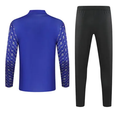 24-25 Real Madrid Long Sleeve Training Suit Football Shirts