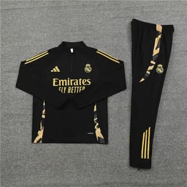 24-25 Real Madrid Long Sleeve Training Suit Football Shirts(1)