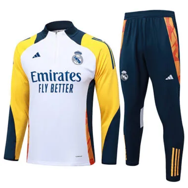 24-25 Real Madrid Long Sleeve Training Suit Football Shirts(2)