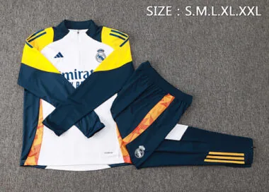 24-25 Real Madrid Long Sleeve Training Suit Football Shirts(2)