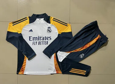 24-25 Real Madrid Long Sleeve Training Suit Football Shirts(2)