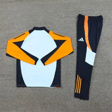 24-25 Real Madrid Long Sleeve Training Suit Football Shirts(3)