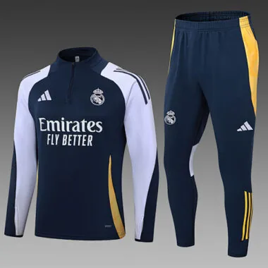 24-25 Real Madrid Long Sleeve Training Suit Football Shirts(23)