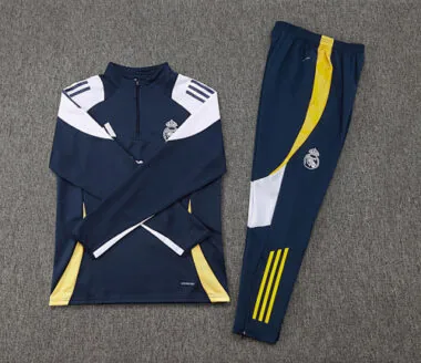 24-25 Real Madrid Long Sleeve Training Suit Football Shirts(23)