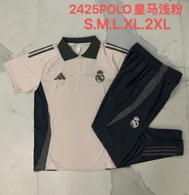 24-25 Real Madrid Polo Football Shirts(5)