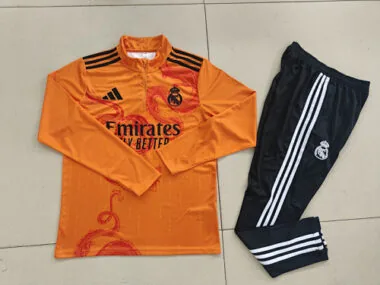 24-25 Real Madrid Special Long Sleeve Training Suit Football Shirts