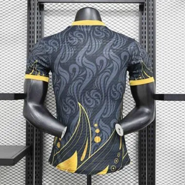 24-25 Real Madrid Black&Golden Special Edition Player Version Shirt Soccer