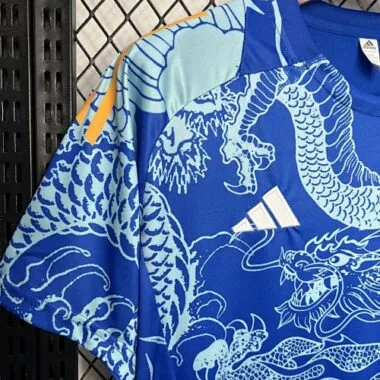 24-25 Real Madrid Blue Dragon Special Edition Soccer Uniforms Soccer