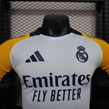 24-25 Real Madrid Pre-Match Kit Player Version Shirt Soccer