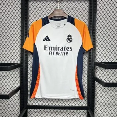 24-25 Real Madrid Pre-Match Shirt Soccer Uniforms Soccer AAAAJersey Yupoo
