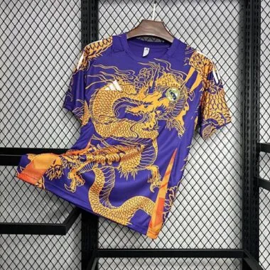24-25 Real Madrid Purple Dragon Special Edition Soccer Uniforms Soccer
