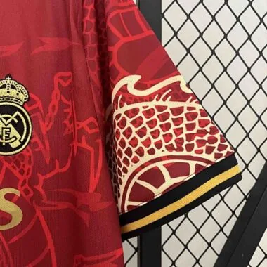 24-25 Real Madrid Red Dragon Special Edition Shirt Soccer