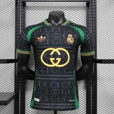 24-25 Real Madrid x Gucci Joint Special Edition Player Version Shirt Soccer AAAAJersey Yupoo