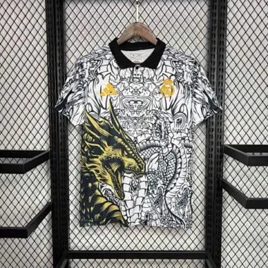 2024 Real Madrid Golden Dragon Special Edition Kit Soccer Uniform AAAAJersey Dropshiping Yupoo
