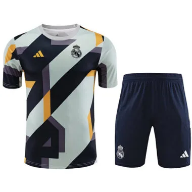 23-24 Real Madrid Traning Grey Kit Soccer Jerseys Yupoo(2)