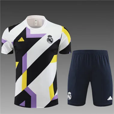 23-24 Real Madrid Traning White&Black Kit Soccer Jerseys Yupoo