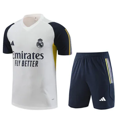 23-24 Real Madrid Training White Kit Soccer Jerseys Yupoo