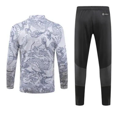 23-24 Real Madrid Long Sleeve Kits Dragon Special Training Suits Soccer Jerseys