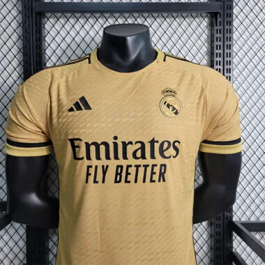 23-24 Real Madrid yellow player version