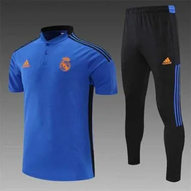 Real Madrid Polo color blue