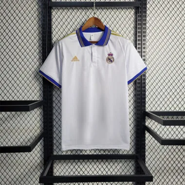 23-24 Real Madrid white POLO