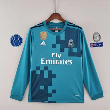 17-18 Real Madrid third away long sleeve 2