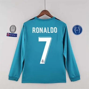 17-18 Real Madrid third away long sleeve 2