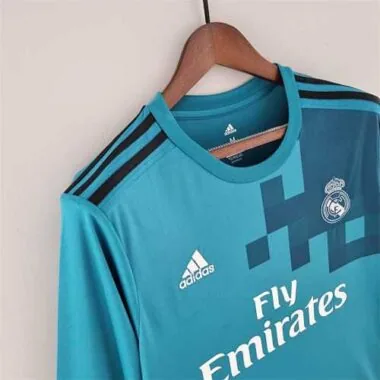 17-18 Real Madrid third away long sleeve 2
