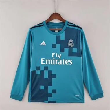 17-18 Real Madrid third away long sleeve 2
