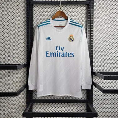 17-18 Real Madrid home long sleeve