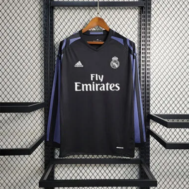 16-17 Real Madrid third away long sleeve