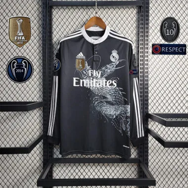 14-15 Real Madrid third away long sleeve