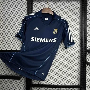 05-06 Real Madrid Away Retro Kit Vintage Shirt Sport