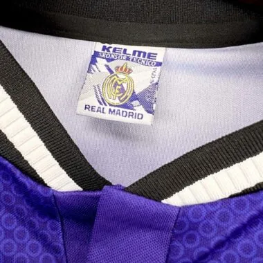 97-98 Real Madrid Away Retro Football