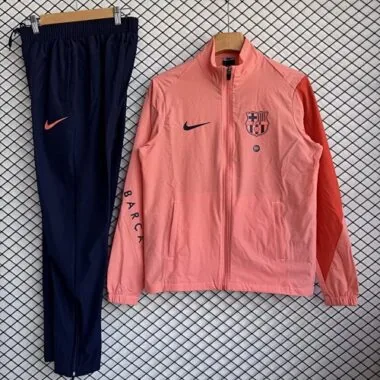 26-27 Barcelona Pink Windbreaker Jackets Kit Soccer T-Shirt AAAAJersey Yupoo