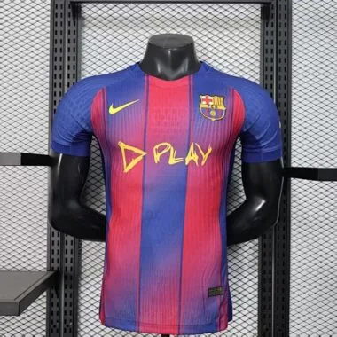 25-26 Barcelona Co branded Kit Player Version Soccer T-Shirt AAAAJersey Supply Yupoo