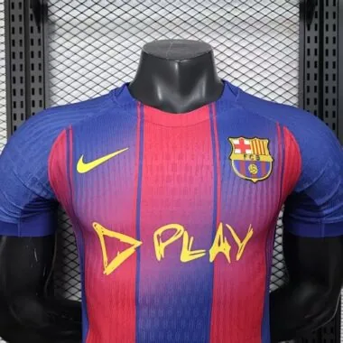 25-26 Barcelona Co branded Kit Player Version Soccer T-Shirt