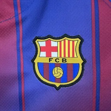 25-26 Barcelona Home Woman Kit Soccer