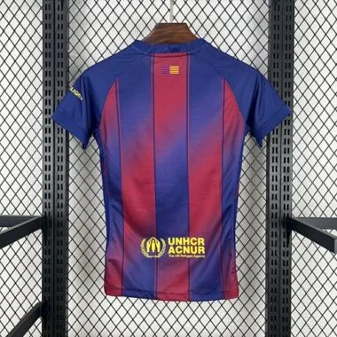 25-26 Barcelona Home Woman Kit Soccer