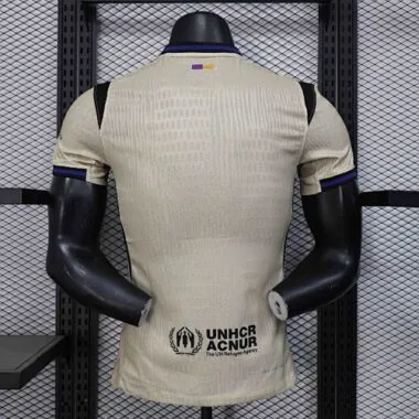 25-26 Barcelona Away Kit Player Version Soccer