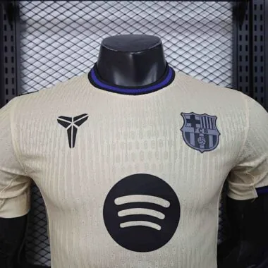 25-26 Barcelona Away Kit Player Version Soccer